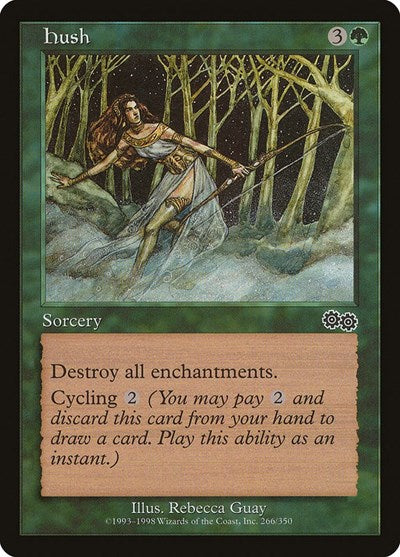 Hush (Urza's Saga) Light Play