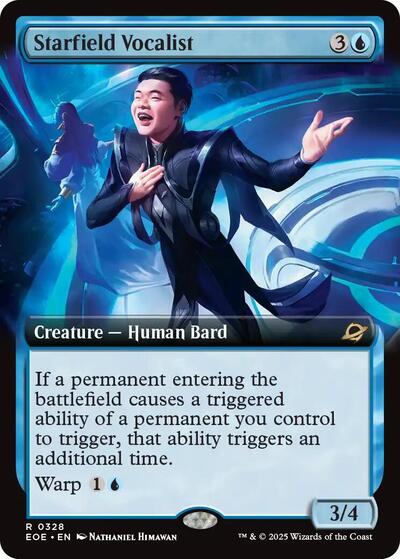 Starfield Vocalist (Extended Art) (Edge of Eternities) Light Play