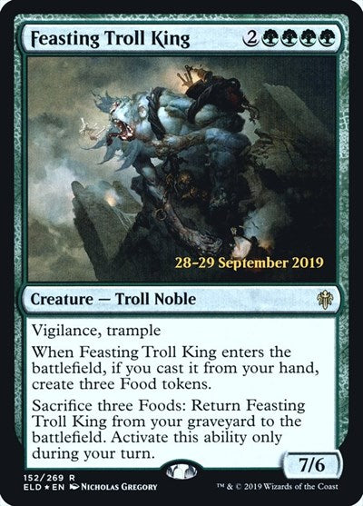 Feasting Troll King (Promos: Prerelease Cards) Near Mint Foil