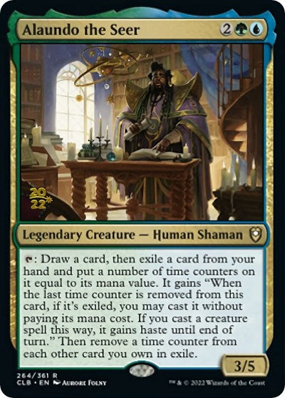 Alaundo the Seer (Promos: Prerelease Cards) Light Play Foil