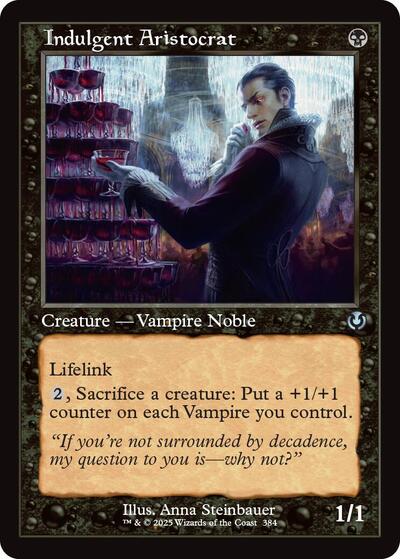 Indulgent Aristocrat (Retro Frame) (Innistrad Remastered) Near Mint