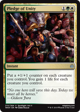 Pledge of Unity (War of the Spark) Light Play