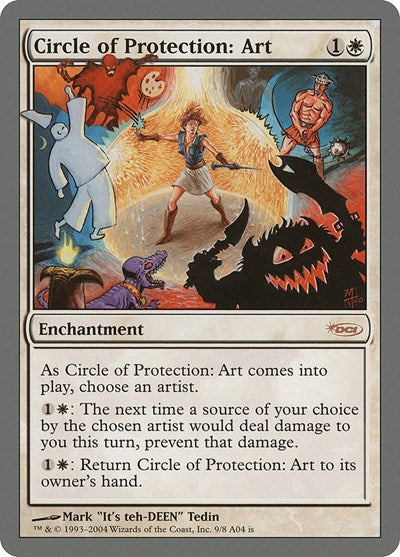 Circle of Protection: Art (Promos: Arena) Light Play