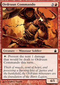 Ordruun Commando (Ravnica) Medium Play Foil