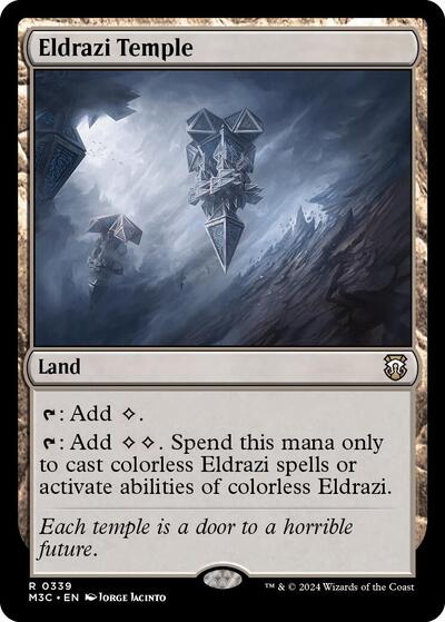 Eldrazi Temple (Commander: Modern Horizons 3) Medium Play