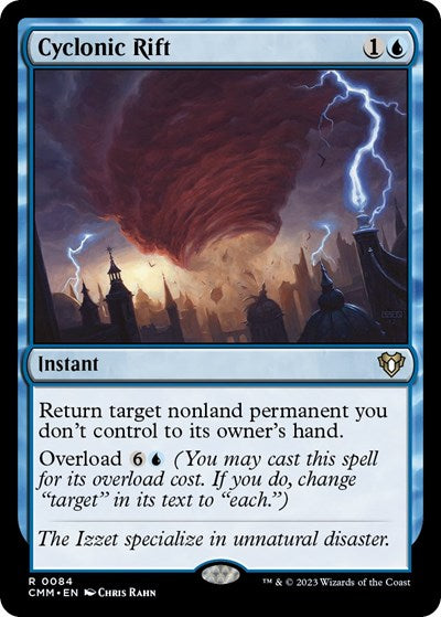 Cyclonic Rift (Commander Masters) Heavy Play