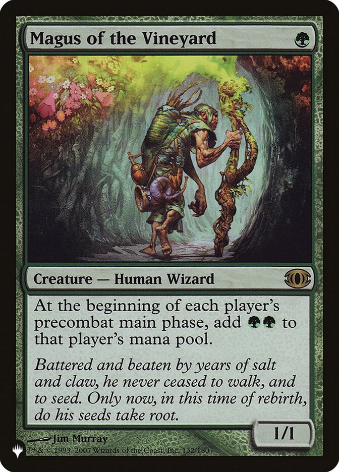 Magus of the Vineyard (The List) Light Play