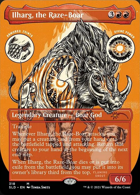 Ilharg, the Raze-Boar (Secret Lair) Light Play