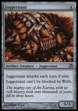 Juggernaut (Duel Decks: Elspeth vs Tezzeret) Medium Play