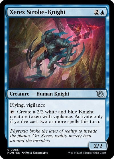 Xerex Strobe-Knight (March of the Machine) Near Mint Foil