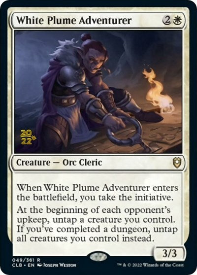 White Plume Adventurer (Promos: Prerelease Cards) Near Mint Foil