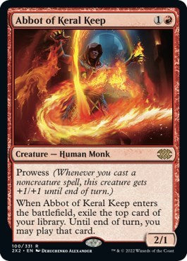 Abbot of Keral Keep (Double Masters 2022) Near Mint Foil