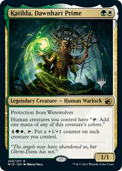 Katilda, Dawnhart Prime (Promo Pack: Innistrad: Midnight Hunt) Near Mint