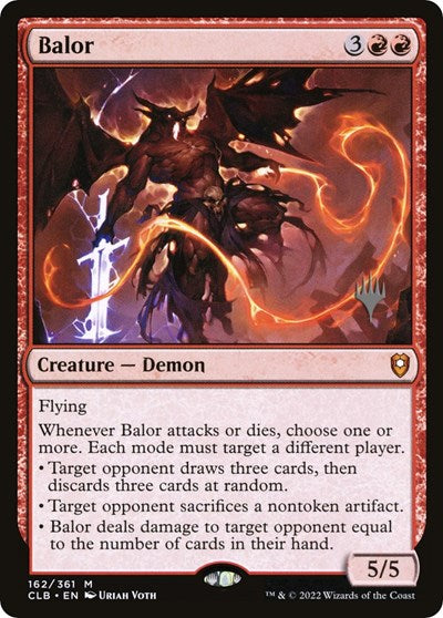 Balor (Promo Pack: The Lost Caverns of Ixalan) Near Mint Foil