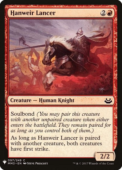Hanweir Lancer (Mystery Booster) Near Mint