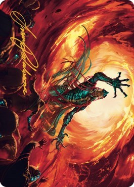 Gix  Yawgmoth Praetor Art Card  Gold Stamped Signature|0|0|0.00