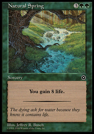 Natural Spring (Portal Second Age) Near Mint