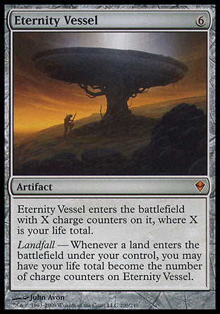 Eternity Vessel (Zendikar) Damaged / Poor