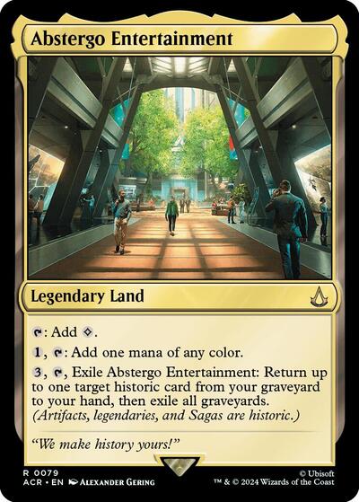 Abstergo Entertainment (Universes Beyond: Assassin's Creed) Light Play Foil