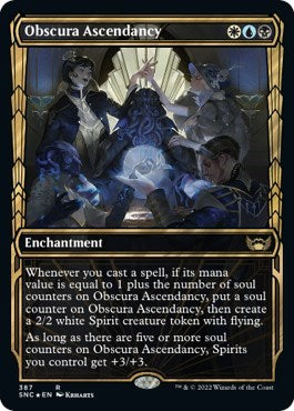 Obscura Ascendancy (Gilded Foil) (Streets of New Capenna) Near Mint Foil