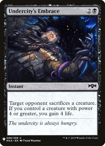 Undercity's Embrace (Mystery Booster) Near Mint