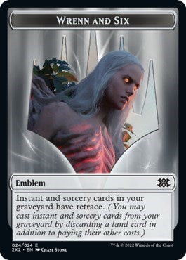 Emblem   Wrenn and Six   Monk Double sided Token|0|0|0.00