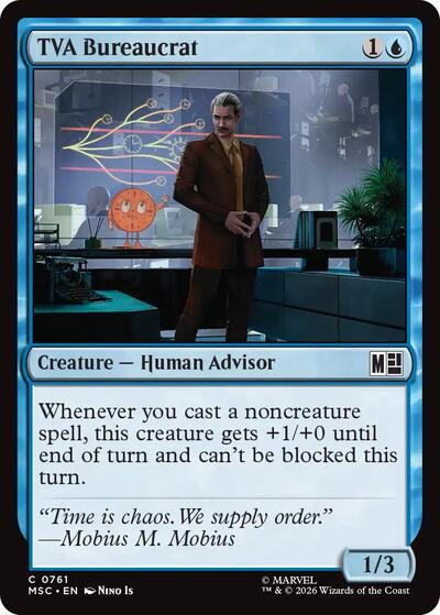 TVA Bureaucrat (Commander: Marvel Super Heroes) Near Mint