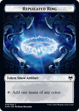 Replicated Ring Token (Kaldheim) Light Play
