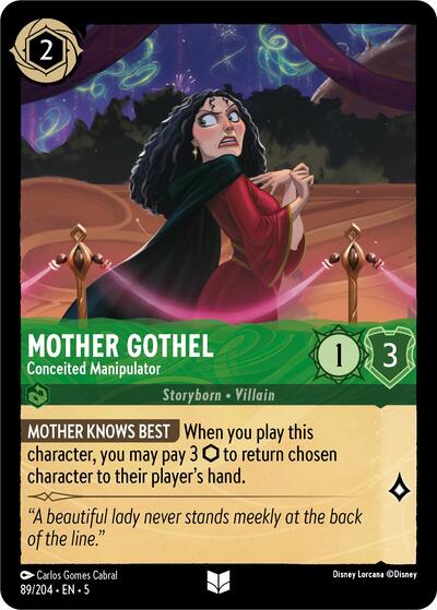 Mother Gothel - Conceited Manipulator (Shimmering Skies) Near Mint