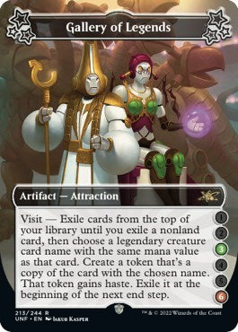 Gallery of Legends (3-6) (Unfinity) Light Play Foil