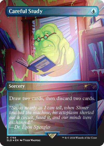 Careful Study (Rainbow Foil) (Secret Lair) Near Mint Foil