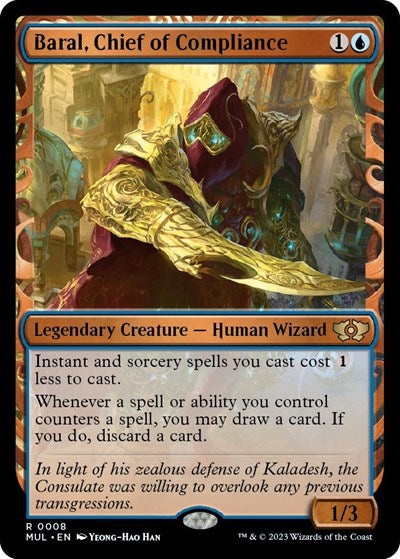 Baral, Chief of Compliance (March of the Machine: Multiverse Legends) Near Mint Foil