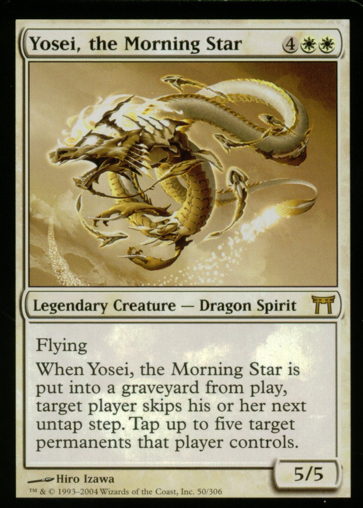 Yosei, the Morning Star (Champions of Kamigawa) Light Play Foil