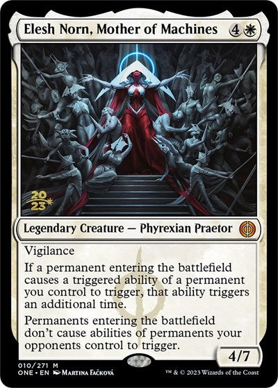Elesh Norn, Mother of Machines (Promos: Prerelease Cards) Near Mint Foil