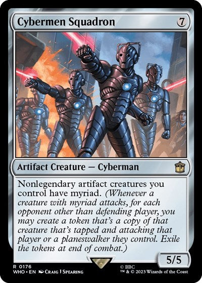 Cybermen Squadron (Universes Beyond: Doctor Who) Near Mint