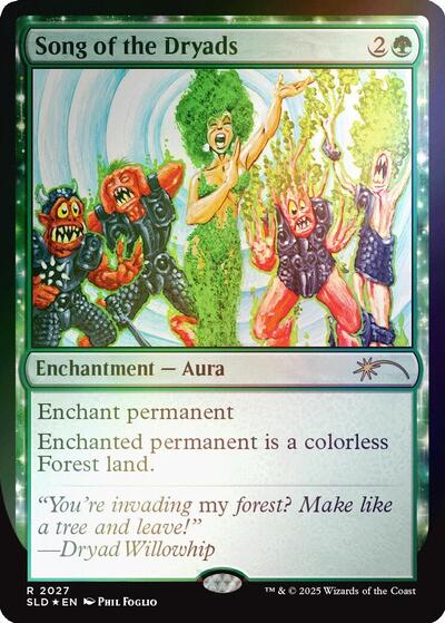 Song of the Dryads  2027   Rainbow Foil|2|0|0.00