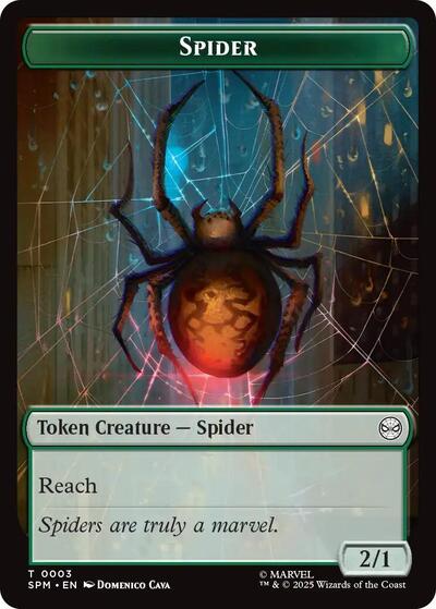 Spider / Treasure Double-Sided Token (Marvel's Spider-Man) Near Mint