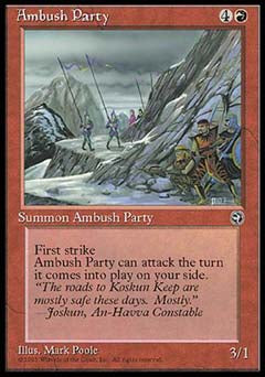 Ambush Party (2) (Homelands) Light Play