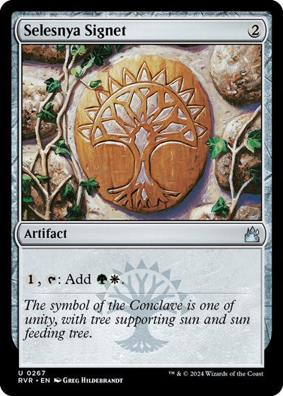 Selesnya Signet (Ravnica Remastered) Near Mint Foil