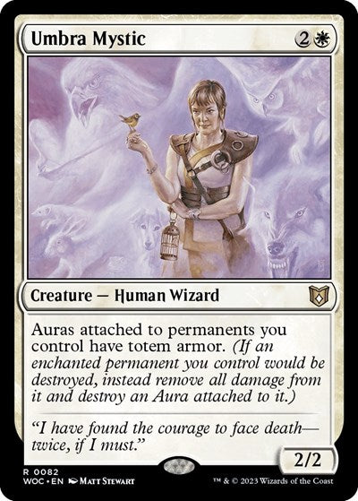 Umbra Mystic (Commander: Wilds of Eldraine) Near Mint