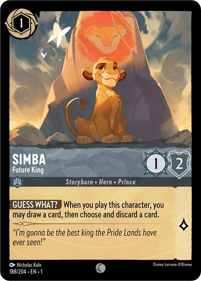 Simba - Future King (The First Chapter) Near Mint