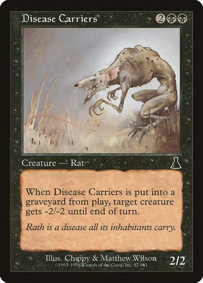 Disease Carriers (Urza's Destiny) Light Play