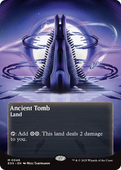 Ancient Tomb (0046) (Borderless) (Stellar Sights) Near Mint