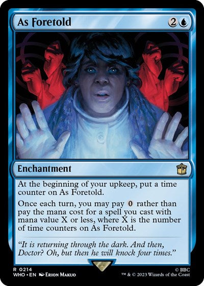 As Foretold (Universes Beyond: Doctor Who) Light Play Foil