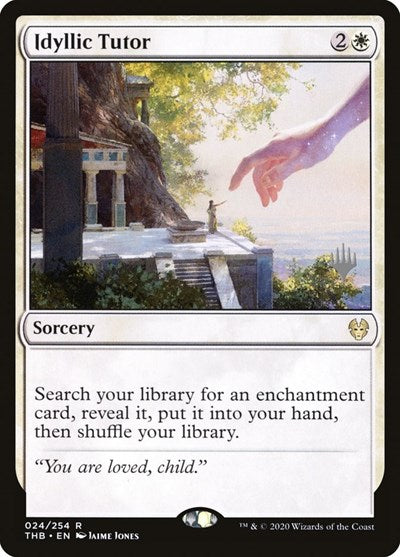 Idyllic Tutor (Promo Pack: Theros Beyond Death) Medium Play Foil