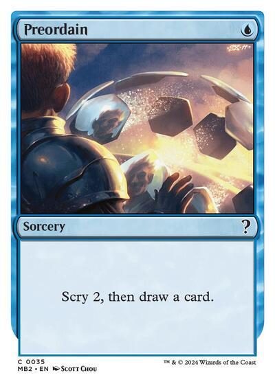 Preordain  White Border|0|0|0.00