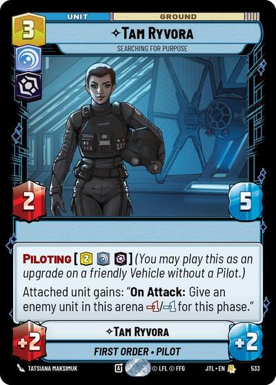 Tam Ryvora Searching For Purpose (Foil) (Jump to Lightspeed) Near Mint Foil