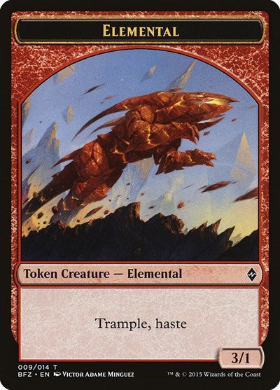 Elemental Token  009|0|0|0.00