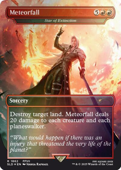 Meteorfall   Star of Extinction  Rainbow Foil|0|0|0.00