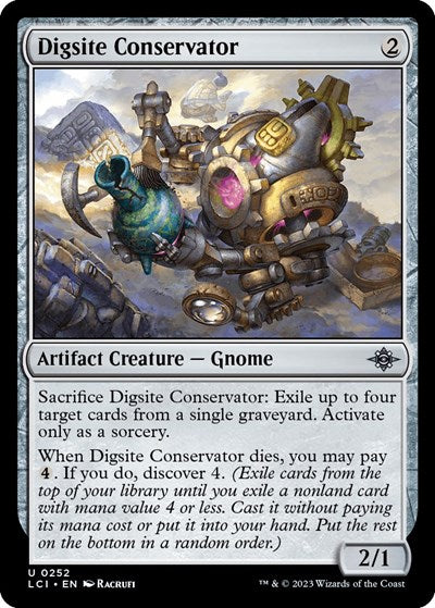 Digsite Conservator (The Lost Caverns of Ixalan) Near Mint Foil